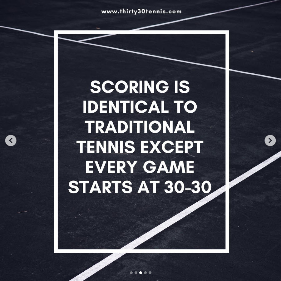 thirty30tennis's tweet photo. Thirty30 Tennis - Four Basic Rules...

https://t.co/mLHh7AxWoM

#thirty30tennis #t30tennis #tennis #tenis #fast4 #UTShowdown #tiebreaktens #tb10s #innovation #shorterscoringmethod #itf #atp #wta #wtca #shorterformat #speeduptennis https://t.co/tl8zugSJWy