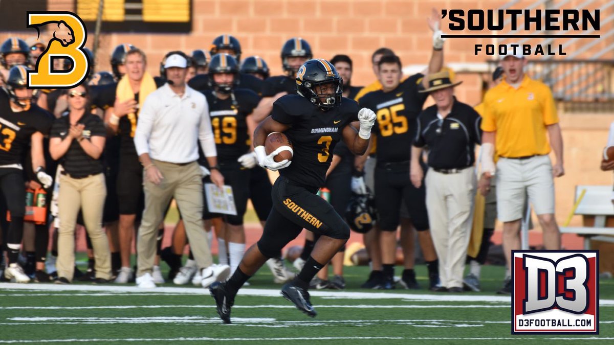 MaaskeZack's tweet photo. Honored to receive my first offer to play college football from Birmingham Southern #RPE #yeahpanthers 
@RavenwoodFB https://t.co/NuyOJ2d5uB