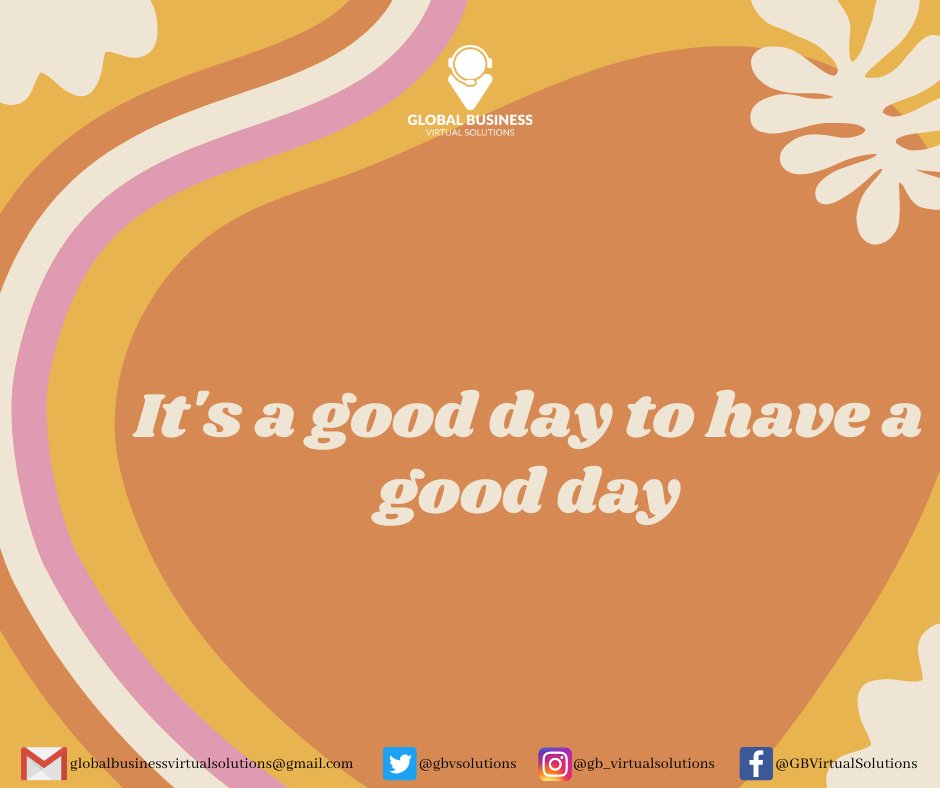 gbvsolutions's tweet photo. Let's start the day with positivity! Block all the negativity and throw it all out! Remember, those who face the day with goodness in their mind tend to accomplish more than those who don't. So let's all have a good day ahead! 😊

#gbvsolutions #InpirationalQuotes https://t.co/iiQQx3xJlS