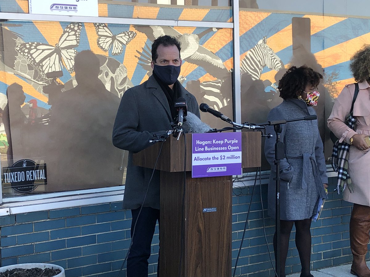 . @EvanMGlass to  @GovLarryHogan: “Help these businesses. The money is there.”