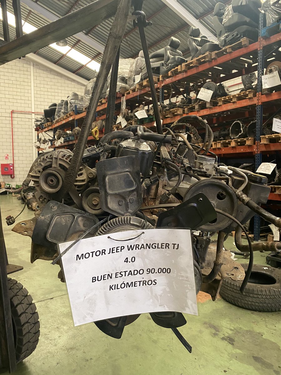 jeeppartseurope's tweet photo. Jeep Wrangler TJ 4.0 Engine 
#jeep #jeepwrangler #carparts #jeepwrangler40 
#jeepeurope #jeepengine #jeepparts #wrangler 
#wranglertj #jeepwranglertj https://t.co/kq9ykZblhO