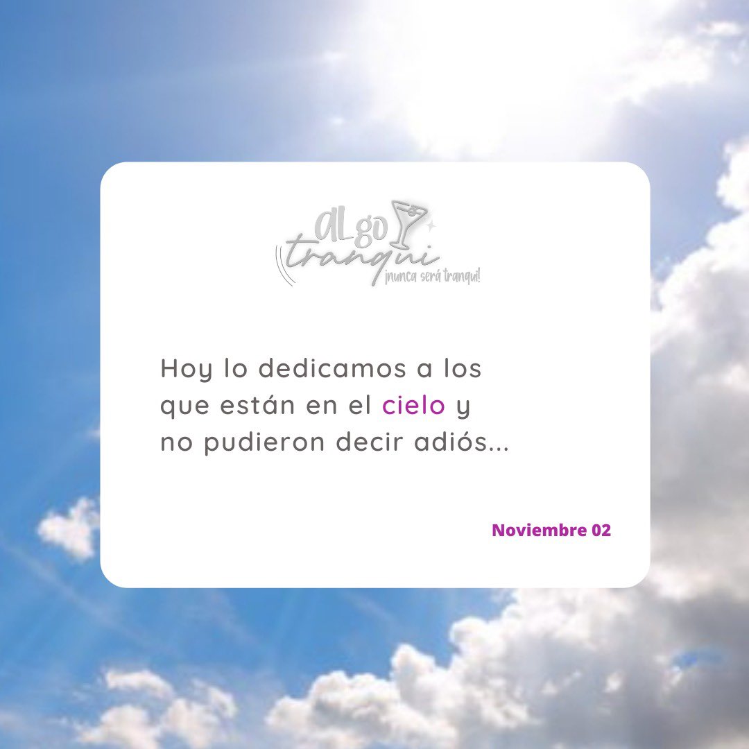 algotranqui_mx's tweet photo. Por todos aquellos que nos sonríen desde el cielo y nos cuidan sin que nos demos cuenta... hoy y todos los días por ellos, por siempre y para siempre🕯 🙏🏼☀️🇲🇽 #diademuertos #tradicion #tradicionesmexicanas #2denoviembre #algotranqui https://t.co/WK0z0oEqmC