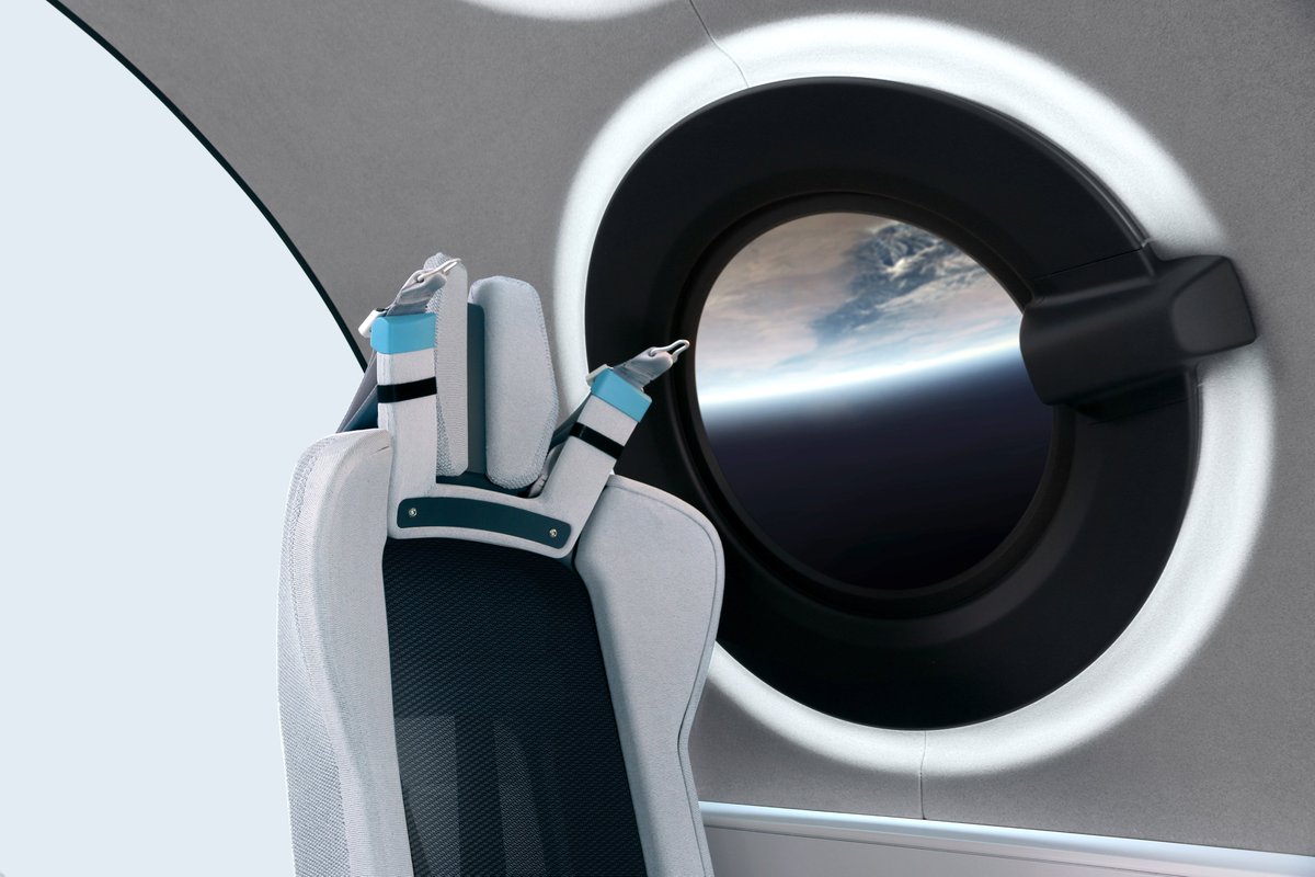 This will be the first time in flight where we actively recline the passenger seats once in space, this creates extra space when Future Astronauts are floating in zero gravity. We will have instrumented test mannequins strapped in for this test.