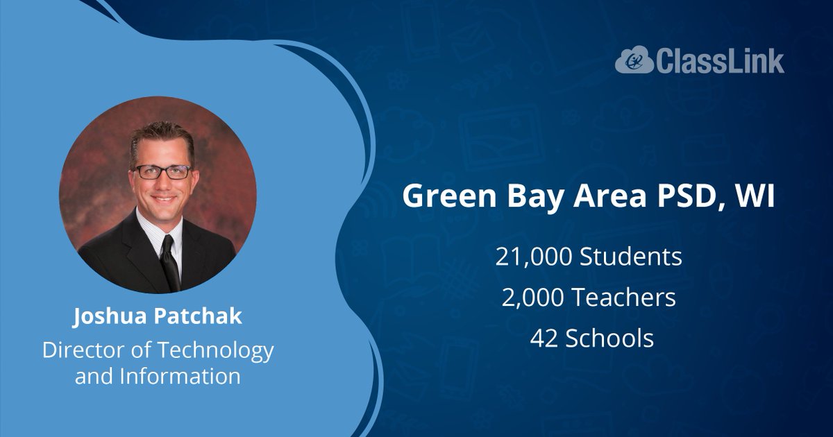 <a href="/JoshuaPatchak/">Joshua Patchak, CETL</a>, Executive Director of Technology and Information at <a href="/greenbayschools/">greenbayschools</a>, and his team share how ClassLink helped their entire district continue to work and learn during remote learning with secure access to an ecosystem of digital resources.

classlink.com/regional/green…