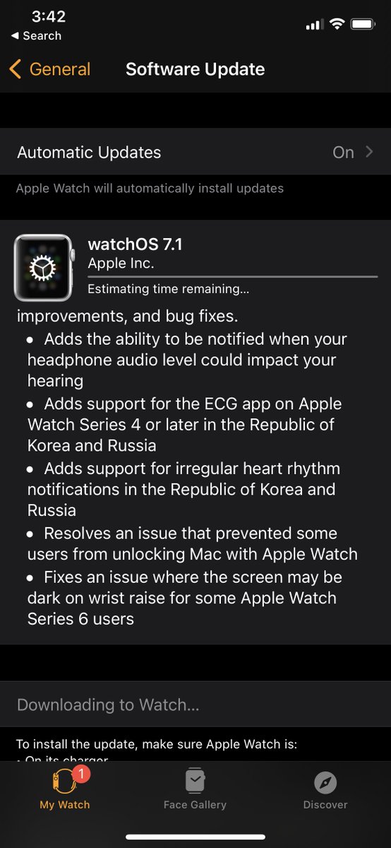 드디어 애플워치 심전도가-! ㅠ.ㅠ