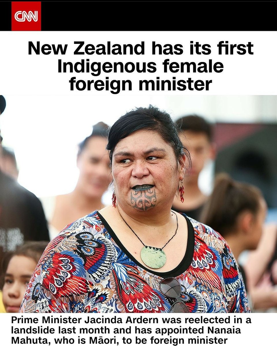 StaAmina's tweet photo. New Zealand' foreign Affairs' Ministre #NewZealand https://t.co/snziUR9rnf