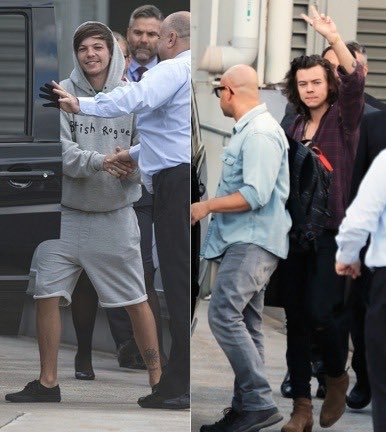 25. Why was harrys shirt ripped after a flight with louis 