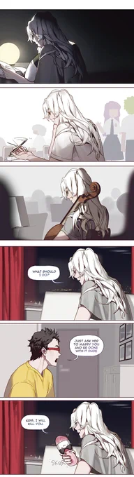 #AmongstUsComic 37. ⚔️ Overthinking 