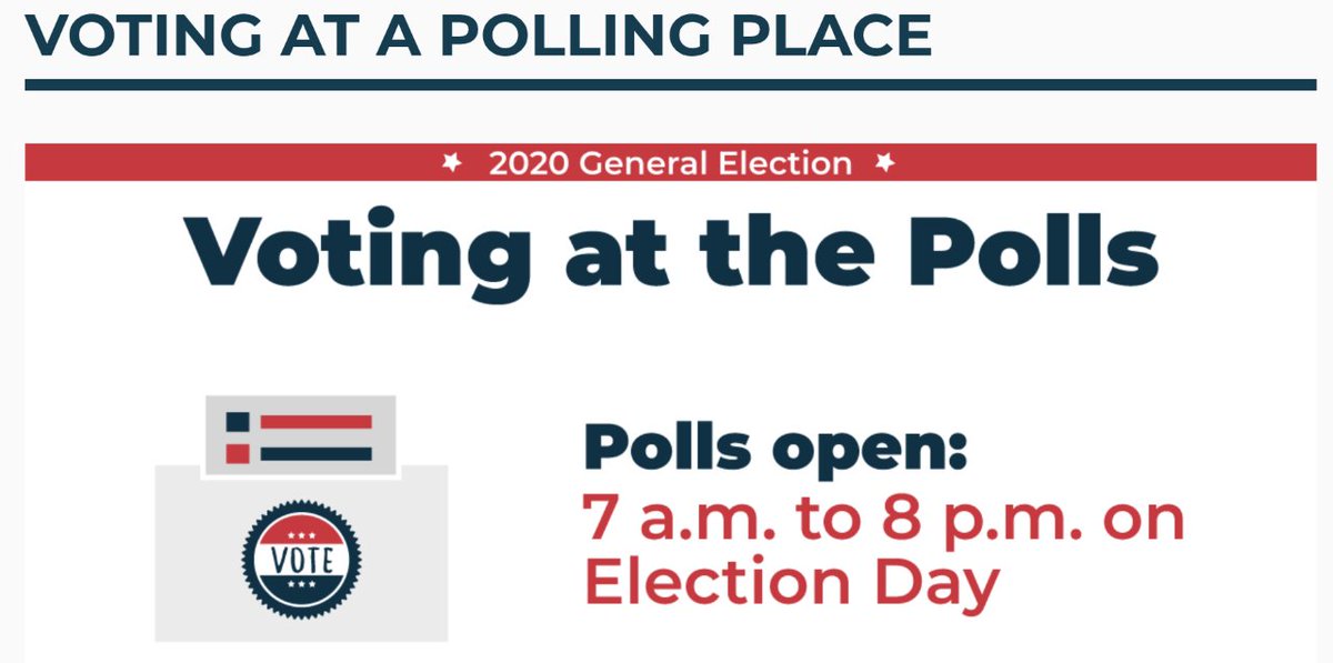 Tomorrow is election day. The time to stand up for our democracy is here.Here's everything you need to vote in-person tomorrow - thread