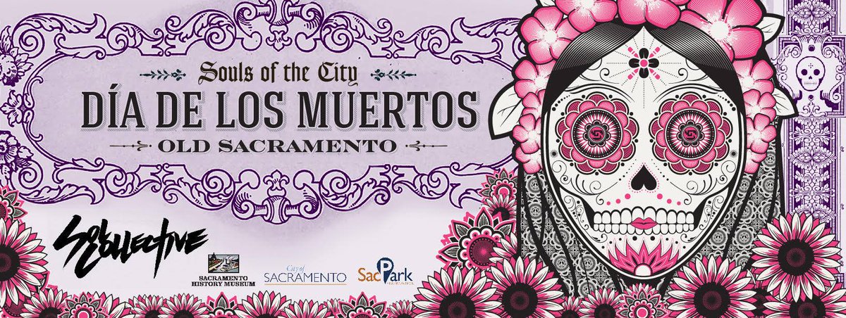 Celebrate Dia de los Muertos ​at the #OldSacramentoWaterfront! Admire several window installations in various buildings around the district ✨  The displays by <a href="/solcollective_/">Sol Collective</a> will be available to view through November 6th. <a href="/SacHistMuseum/">Sacramento History Museum</a> bit.ly/2SzQ5Dc