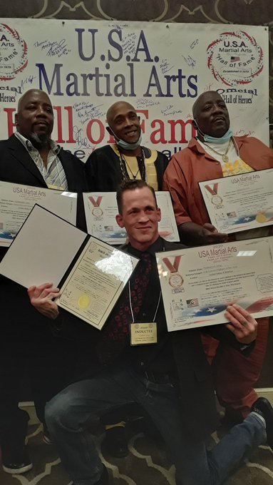 Inducted into the Hall of Fame and 2020 full contact fighter of the year award.. And with my good friend<a href="/tag/uncagedmagazine"class="tags"><span>#uncagedmagazine</span></a>