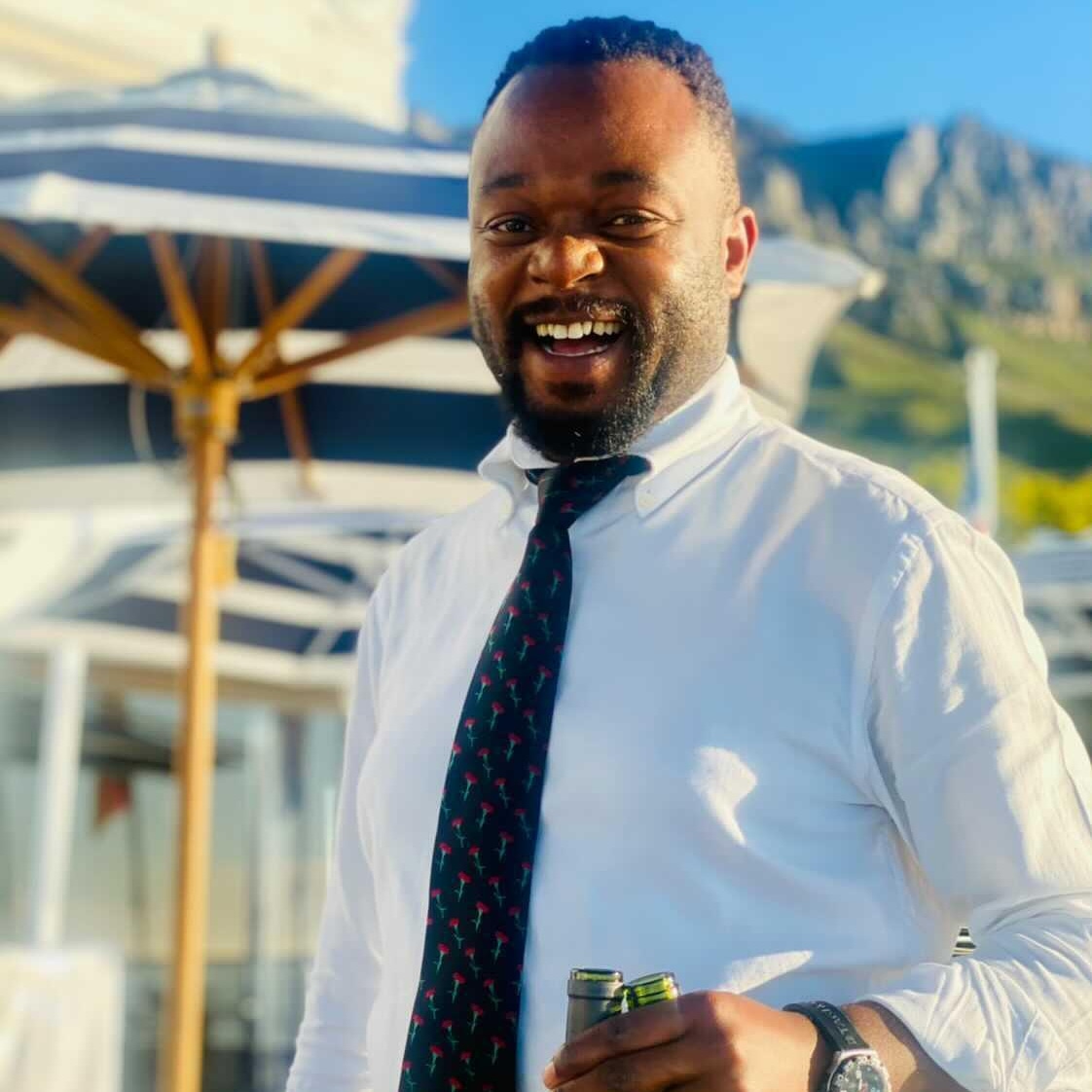 Mutambe's tweet image. Monday vibes