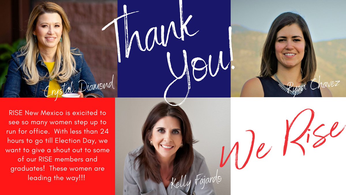 weRISEnm's tweet photo. Congrats to all the strong, powerful women who have stepped up to run for office! We want to specifically congratulate some of our own members who answered the call! Thank you and we wish you the best of luck!! https://t.co/z9WvahfbK6