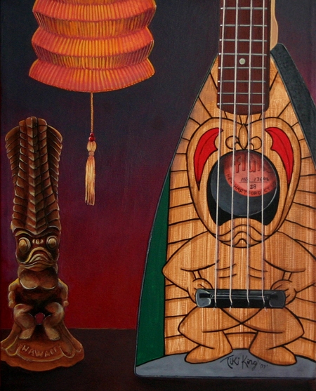 tikiking's tweet photo. Painting by @tiki.king. Featuring one of his own @magicfluke designs.
#ukulele #uke #ukulelemaker #ukuleledesign #ukemaker #ukeplayer #ukuleleart #ukelife #tikiking #magicfluke #tikiking #tikiart #tikis #tikipainting #tikiartist #tikimugs #tiki #midcentury #tikimugs https://t.co/FrNUkbpESy