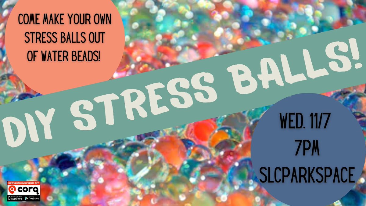 ASC_OSE's tweet image. What's happening this week?! 

On Wednesday join us for DIY Stress Balls! 

On Thursday join us for Man Hunt! (outside SLC weather dependant)