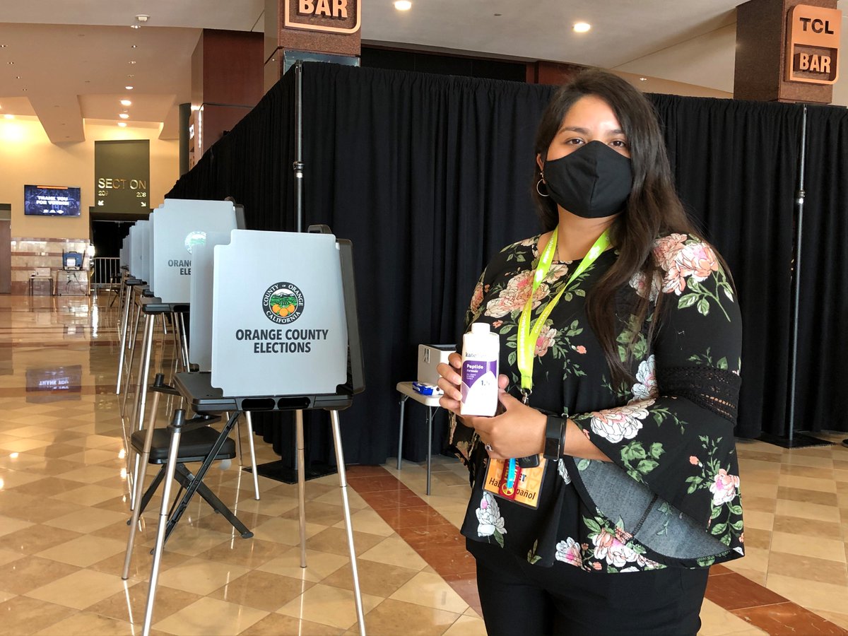 Today <a href="/kate_farms/">Kate Farms</a> joins Frontline Impact Project &amp; 10 other companies to support poll workers &amp; ballot counters on the frontlines of democracy. Learn more: prn.to/34ATQ24  [cc: <a href="/OCRegistrar/">OC Registrar</a> ]