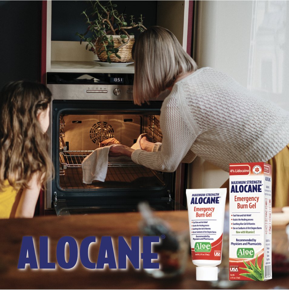 AlocaneGel's tweet photo. Got some new recipes to try this fall? Trying new things is great but can sometimes lead to mistakes in the kitchen. Make sure you’ve got your Alocane® burn relief products in case of any mistakes so you can get instant relief and keep cooking! https://t.co/e5uHq5MEWm