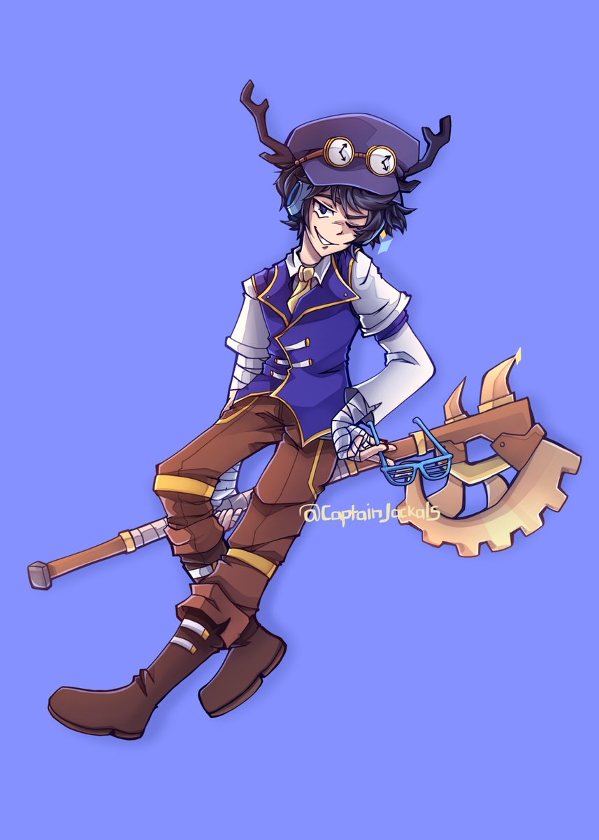 Commission I did for <a href="/raainby/">river! looking for work 🔧</a> !
He's pretty smug ngl
#robloxart