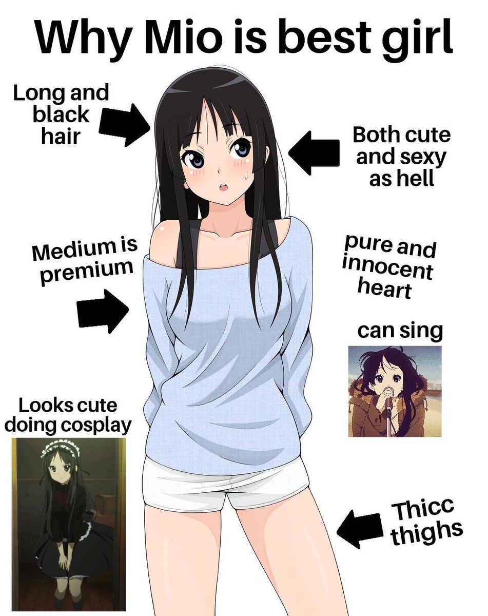 Why is Mio the best girl?