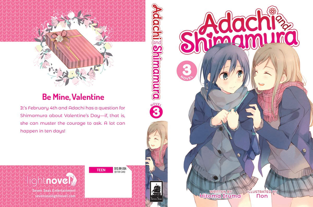 Seven Seas Entertainment on X: ADACHI AND SHIMAMURA (LIGHT NOVEL), Vol. 2, Hitoma Iruma, #yuri slice-of-life, romance, anime starts in Oct, $13.99
