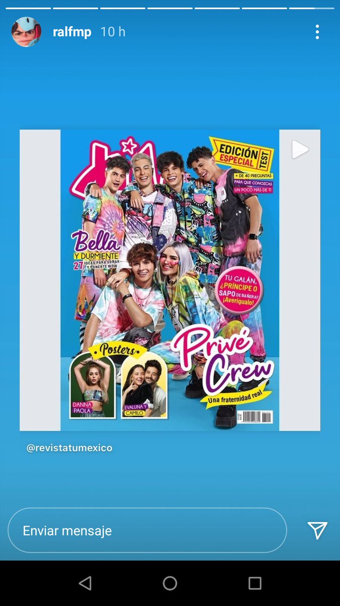 ZoeGonz05949956's tweet photo. @Jashlem Orgullosa de mis ídolos los amo y eso nunca va a cambiar 😁💖
#privecrewentu
@Darianrojas
@ralfmp_
@orsonpadilla63_
@LibardoIsaza https://t.co/ZisXsJAcpQ