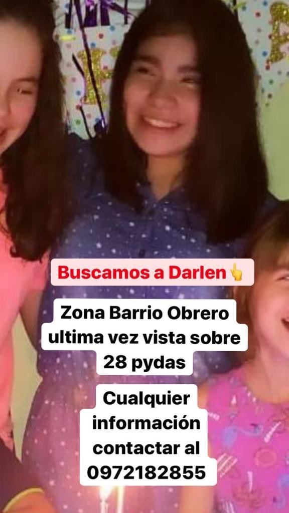 Ayudemos. Esta adolescente está desaparecida. 🙏