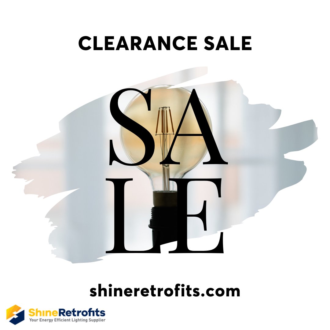 🚨Clearance sale alert🚨We've got you covered on all of your lighting needs! Shop the sale now while supplies last, bit.ly/3lUStRw