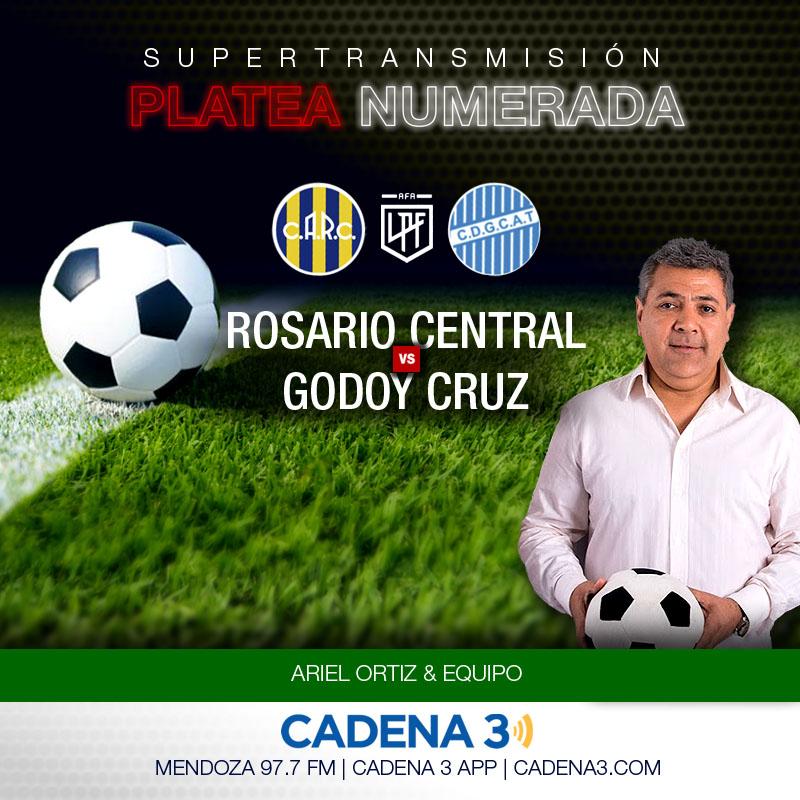 Cadena3Com's tweet photo. Godoy Cruz y Rosario Central hacen su estreno en el torneo
¡Sumate a #PlateaNumerada por la 97.7 FM Cadena 3 Mendoza! https://t.co/n9U9VGo0WF https://t.co/d6M4fWRb7m