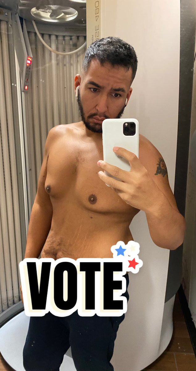 rammiethegamer's tweet photo. Tomorrow I’ll be giving people a free subscription to my #onlyfans. All you have to do is fulfill your civic duty and vote! Post a picture of you with your voting sticker and I’ll DM you the link! #DoItForAmerica #2020Elections #VoteResponsibly #gayonlyfans #bigboytwitter https://t.co/ZIfpM2XSz0