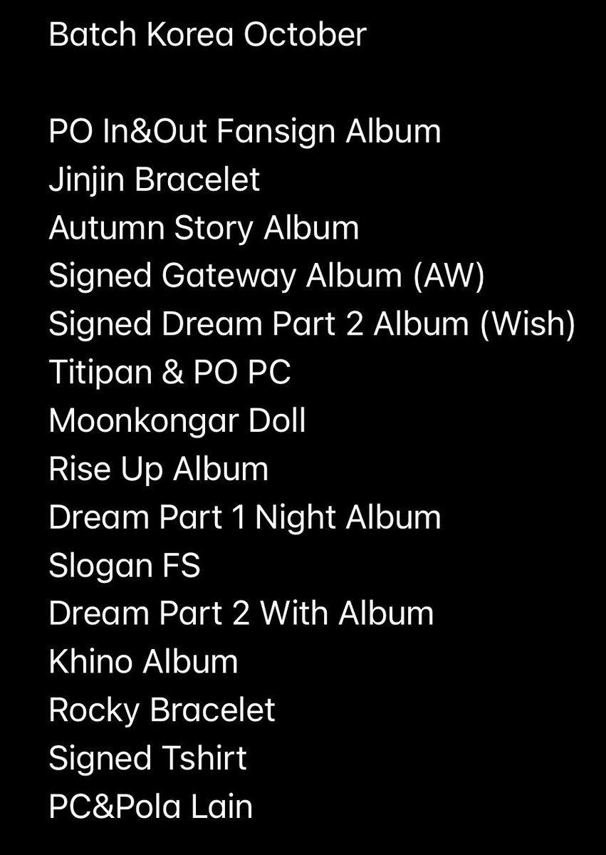 bbrohastore's tweet photo. #bbrohaUpdates
Yang di list sudah keluar cukai dan eta ke wh indo lusa yaa~~ yang ada disini barangnya siap” pelunasan yaa~~
*ketinggalan MJ bracelet* https://t.co/liWfDGJzWP