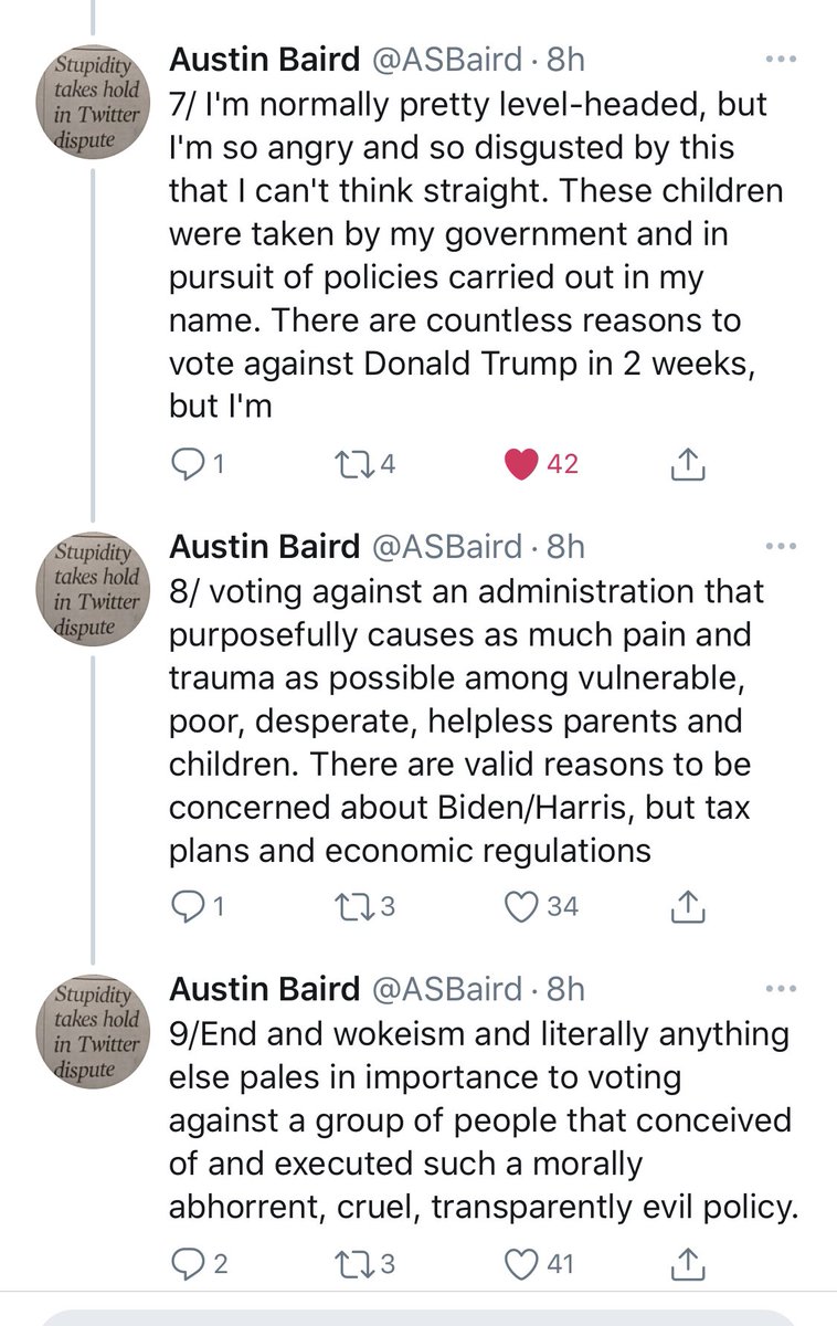 joexhunt's tweet photo. #Top10Reasons to vote against Trump:

# 1. Separating children at the border. https://t.co/FJU81sHyWW