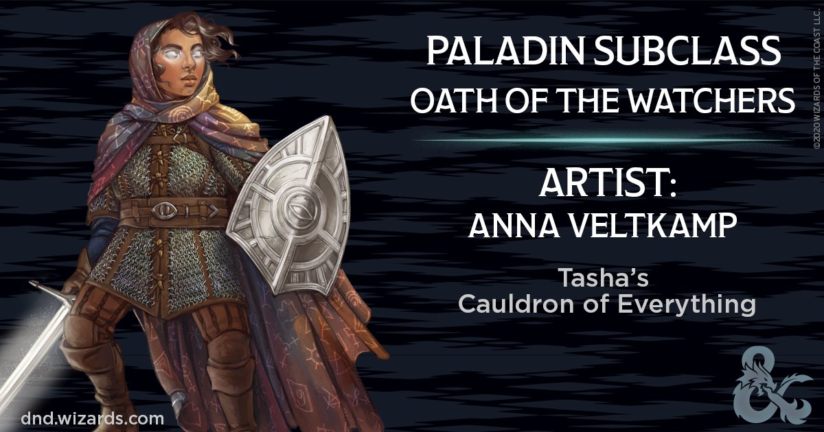 Observe, Report and Smite with Oath of the Watchers from Tasha's Cauldron  of Everything – Nerdarchy