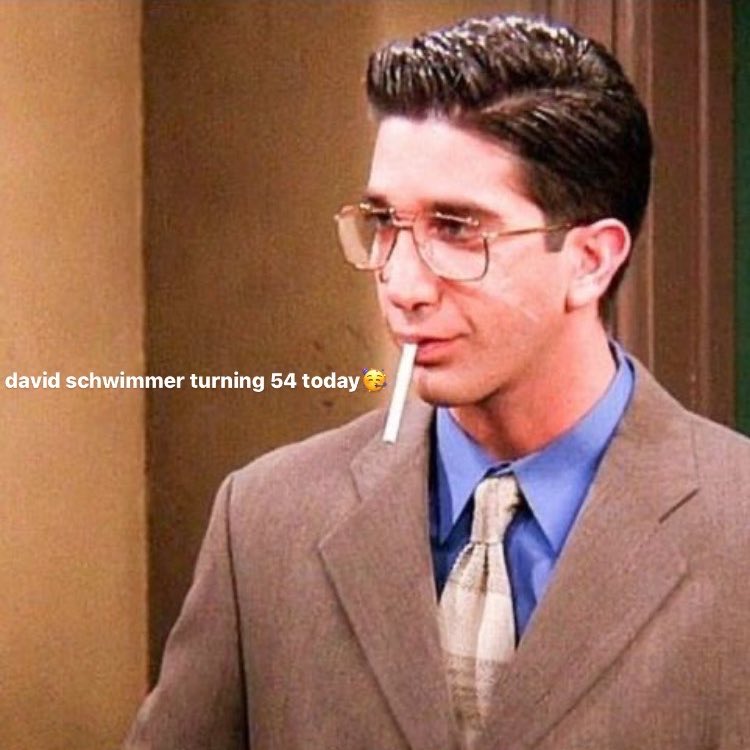 Happy Birthday David Schwimmer  