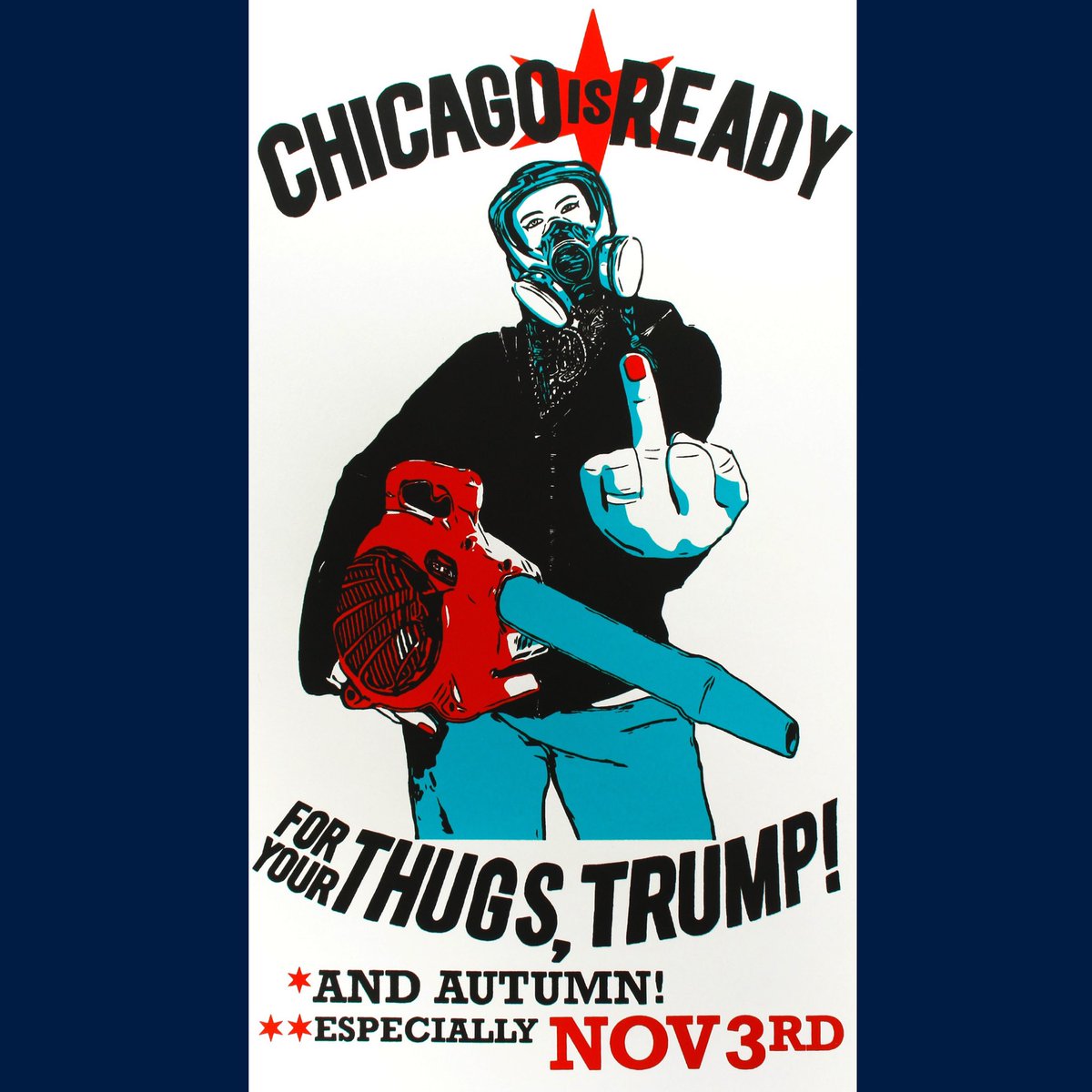 ChimeraPress's tweet photo. Still have these available. 50% goes to PDX medics risking their safety to help peaceful protesters injured by tear gas, rubber bullets, &amp; outright brutality from the feds Trump sent. Gas masks don't pay for themselves! ORD stands with PDX! https://t.co/0yRaCoMDsH to purchase. https://t.co/eZucTRkUPo