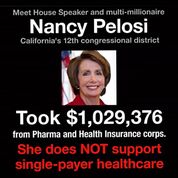 Lornanogmo's tweet photo. Pelosi is an establishment Dem & works for corporations like pharma and insurance. @ShahidForChange is the peoples Dem and works for us #ExpandTheSquad and #ButtarIsBetter https://t.co/Wqmlr5ahd7