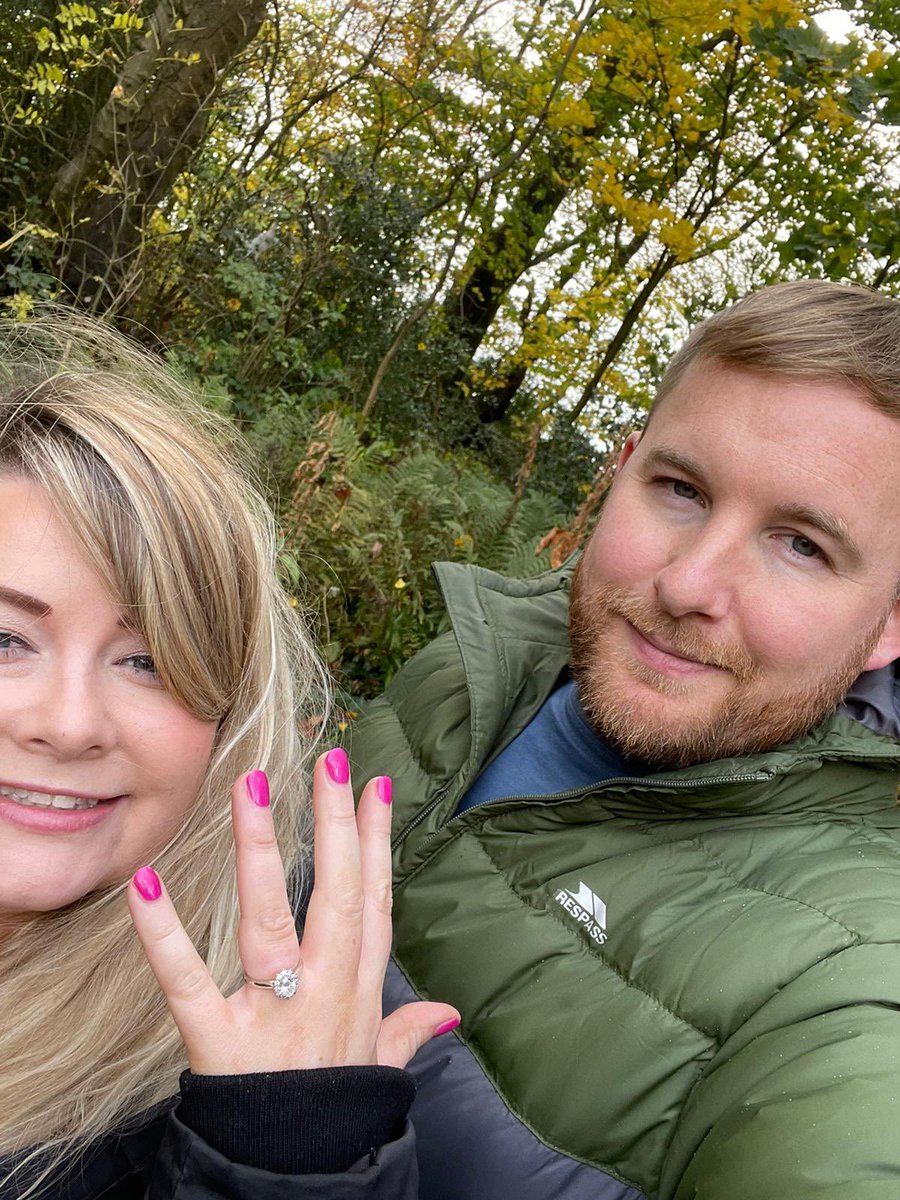 2020 hasn’t been the best year but this weekend was awesome 💍💞 #engaged #isaidyes