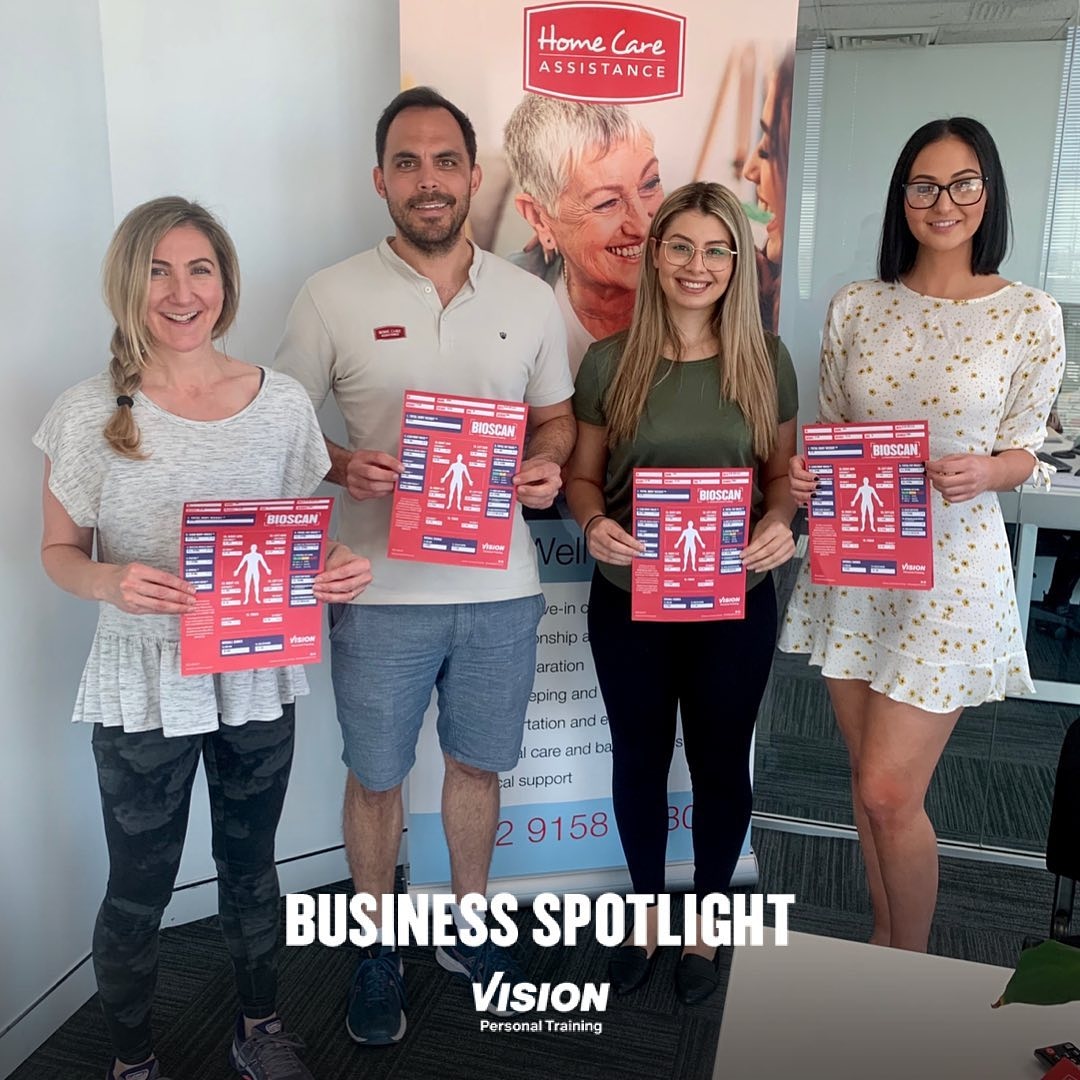 @ who you thinks should have a Corporate Wellness Program.

Team at Home Care Assistance following their monthly Bioscan check in. 👌
All team members have seen great results across several key metrics:

✅ Reductions in Fat mass and Body Fat %, overall wellness increases.