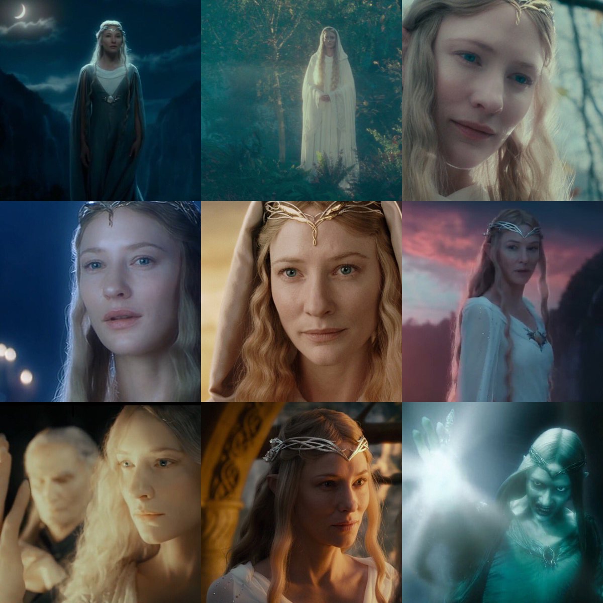 The lady of light, Galadriel.