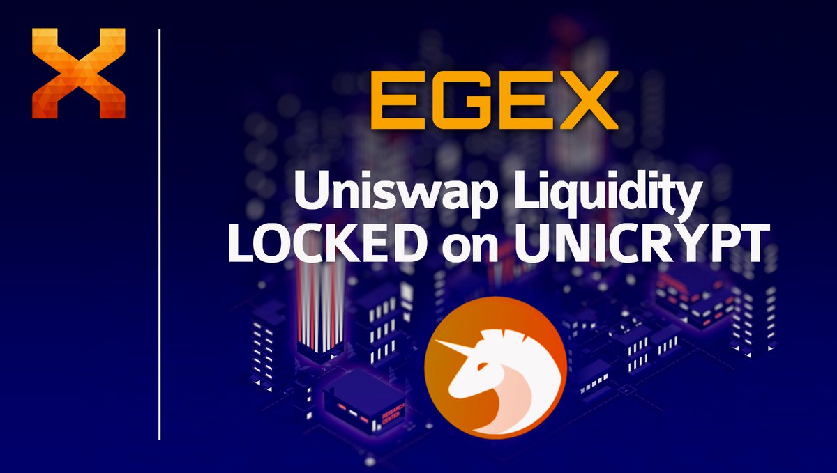 egex_link's tweet photo. $EGEX LIQUIDITY LOCKED FOR 6 MONTHS 🔒

https://t.co/d3xEhhLeiq https://t.co/txsfcGgnt0