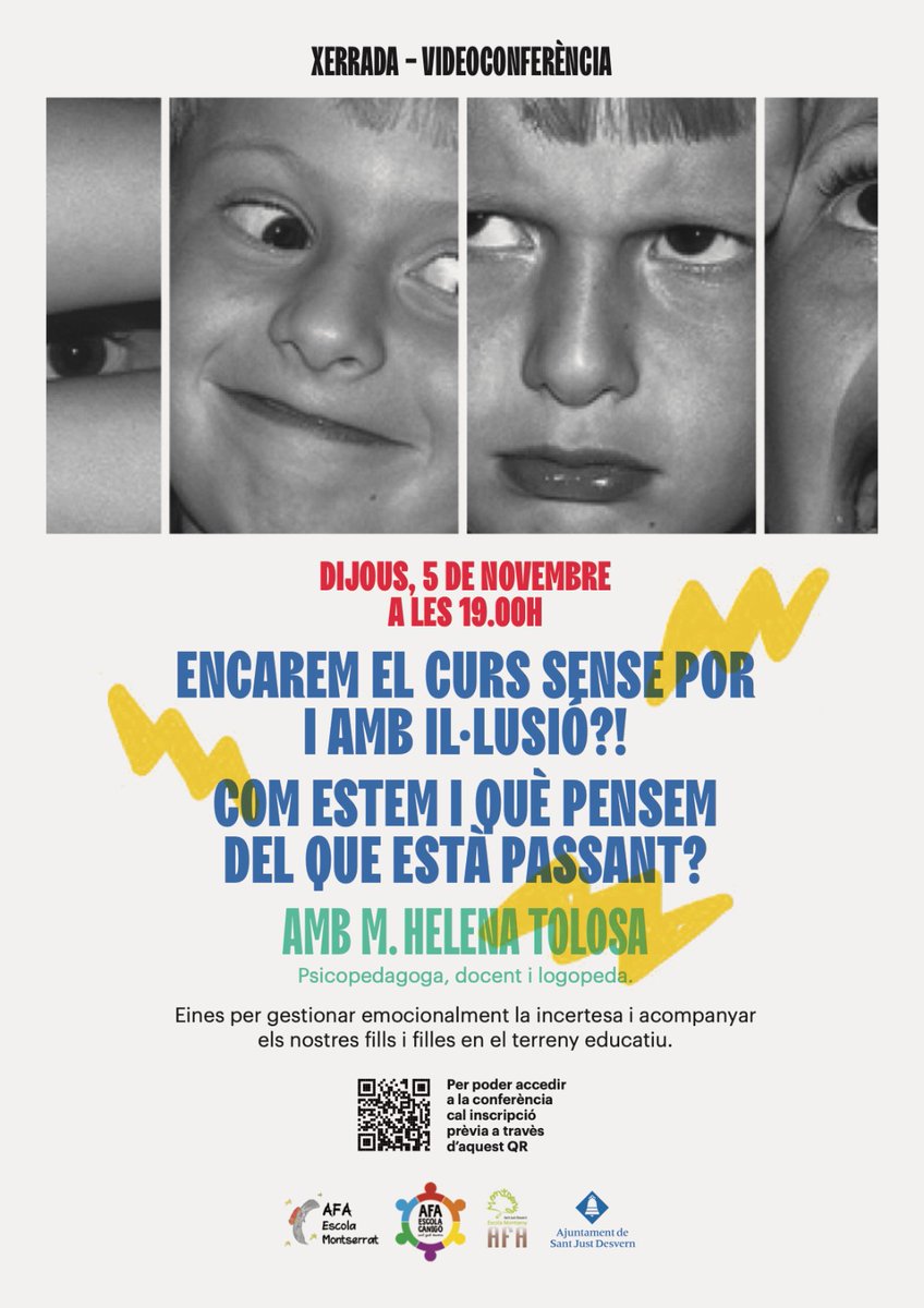 amparrat's tweet photo. Psss pssssss que això és aquest dijous, eh? Ajudeu-nos a fer difusió! Moltes gràcies!!!
 @radiodesvern
@MontserratSJust
@justfosalva @santjustcat #santjust 

Inscripcions aquí: 
 https://t.co/ZSIN8YVeol

👇 https://t.co/nfsv38Nuc1