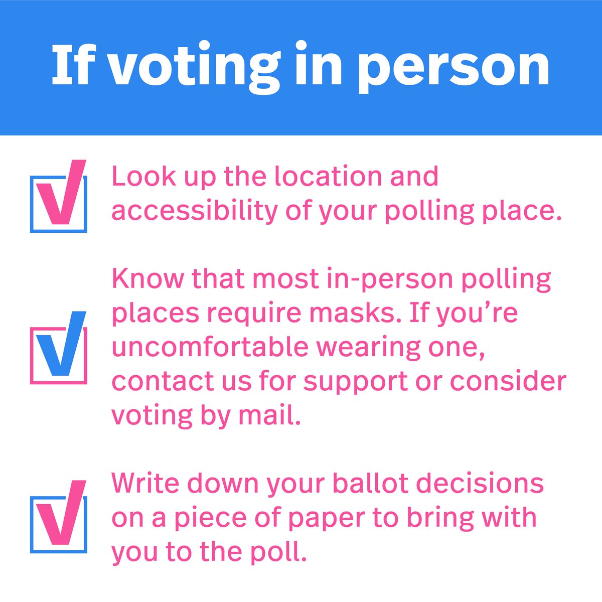 autismvotes's tweet photo. With one day it until the election, we want to remind you that the #autism #vote is protected by the #ADA.

#autismvotes #Vote2020 #autismspeaks https://t.co/UFMuxZvOvb