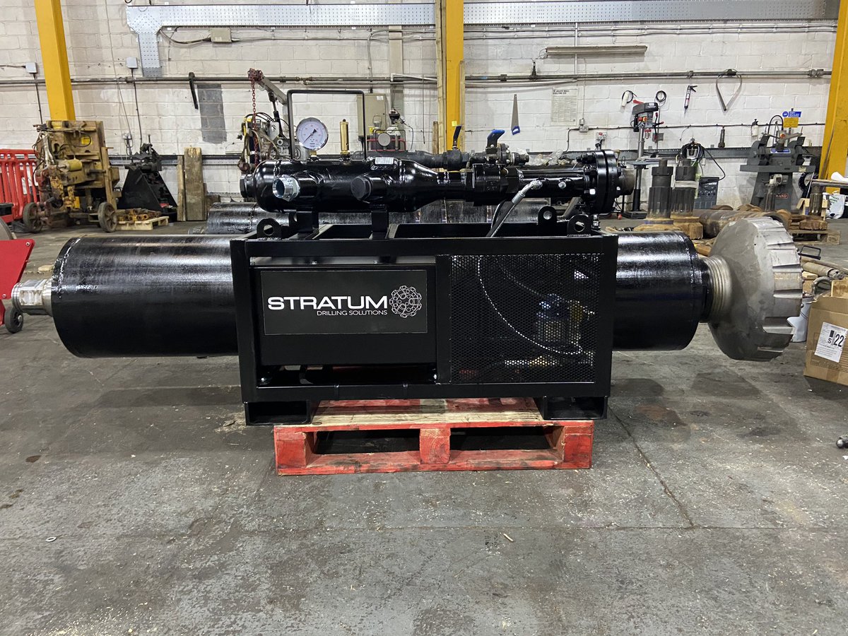 Our latest design of the popular SDS55C Oil Injection Pump/Manifold. This unit comes with fork channels and lifting eyes for additional safety/ease on site. This is heading out to keep a new Numa P125 &amp; 610mm Bit properly lubricated!  #sales #service #support