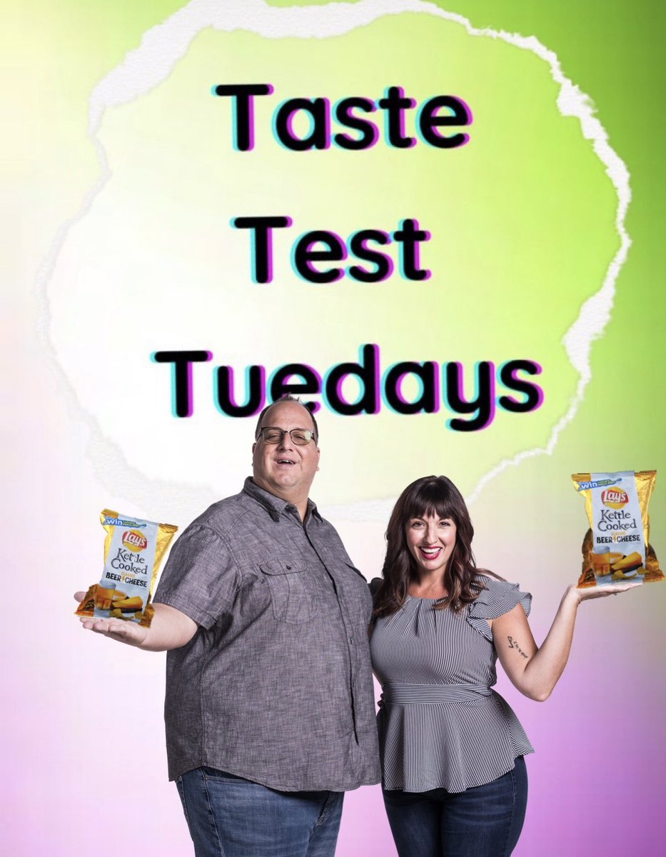 Tomorrow in the 7oclock hour! Tune in! #TasteTestTuesday