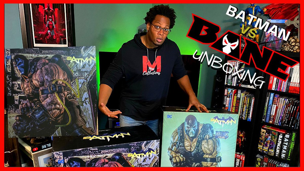 mac_collections's tweet photo. Just dropped the @Prime1Studio Bane vs Batman 1/3 statue unboxing on YouTube!!🤘🏾https://t.co/GmpnGIR7tM @DCComics #dccomics #bane #collectibles #batman https://t.co/RgcK96bNnA