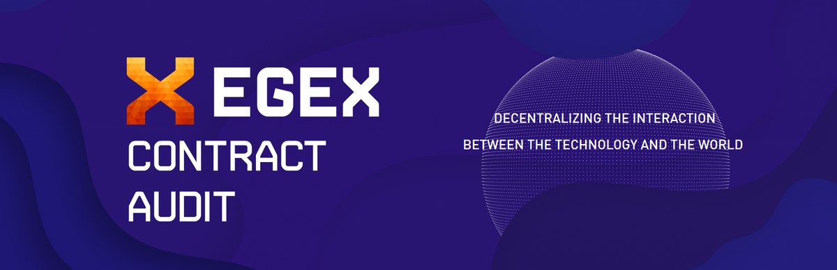 egex_link's tweet photo. $EGEX CONTRACT AUDIT!

View the results here: https://t.co/TZgmxef9KU https://t.co/A0Tw6pVj95
