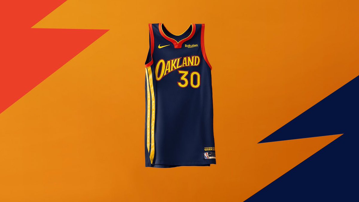 NBATV's tweet photo. The Warriors release their new “Oakland Forever" City Edition jerseys 🔥

(via @warriors) https://t.co/vhVe64eGpq