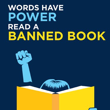 msandersonlibrn's tweet photo. Don't let anyone tell you what you can nor can't read. Words have power! Read a Banned Book! #SLIS55323 @UHCL_SLIS https://t.co/zgTGnEfrvA