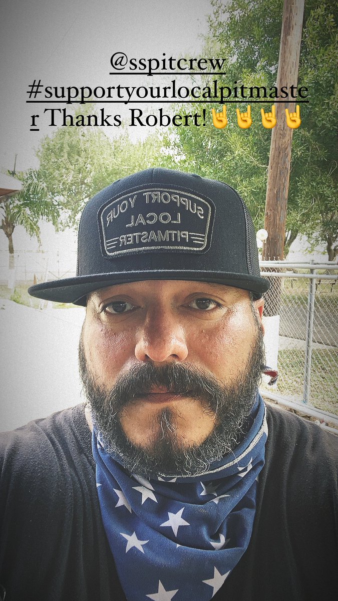 Jimmy_Brisket's tweet image. @SSPitCrew Thanks for the hat Robert!👊🤘 #supportyourlocalpitmaster #RGV