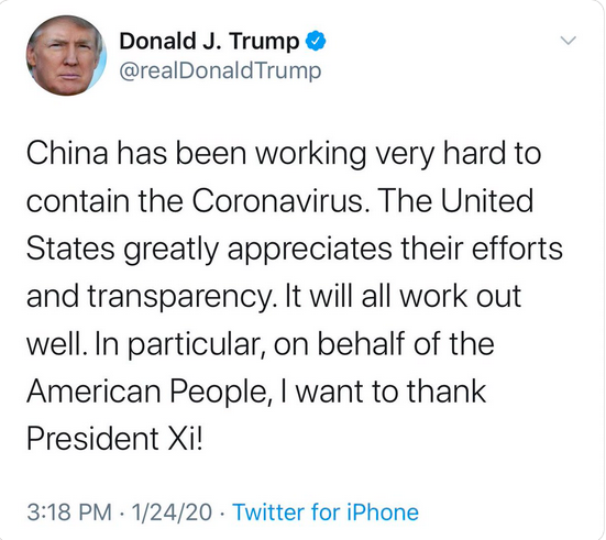 13WJM's tweet photo. @realDonaldTrump BULLSHIT.
How much is in your #TrumpChinaBankAccount?
#CentralParkFive
#VeryFinePeople
#MovedOnHerLikeABitch
#TrumpEpsteinRape
#CadetBoneSpurs
#TrumpVirus
#TrumpBodyCount
#ItIsWhatItIs
#ImNotResponsible
#TrumpFailedAmerica
#PutinPuppet
#RussianBounty
#LosersAndSuckers https://t.co/EQvIOebhGd