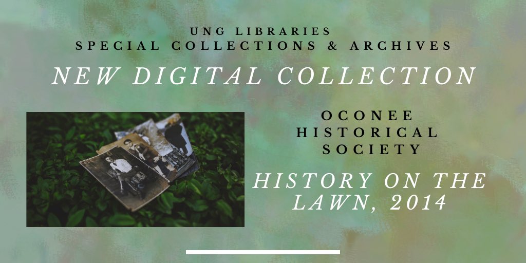 UNGlibraries's tweet photo. 🚨New digital collection alert! 🚨 if you’re an Oconee resident with lots of local ties, check out this collection of 129 historical photos from the area

Check out the new 2014 collection here: https://t.co/0ECNnMYAbE https://t.co/klMOnLUW8x